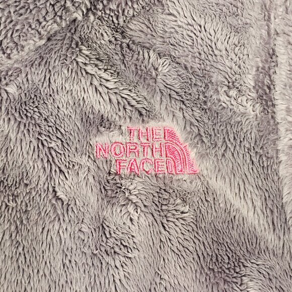 The North Face Osito Full Zip Girl Jacket Size L Gray - Picture 9 of 12